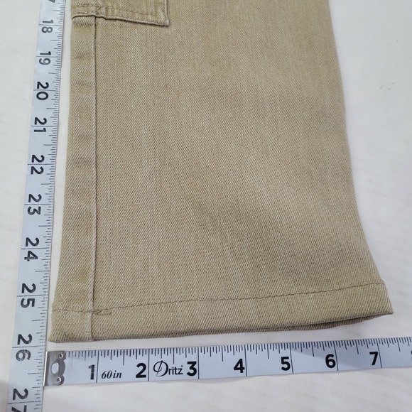 Lauren Jeans Co Ralph Lauren Tan Riding Style Pants Women 4 Cotton Blend Jodhpur - Picture 12 of 13
